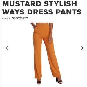 ORANGE WIDELEG TROUSERS FROM WINDSOR